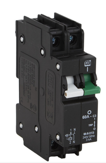 CBI 3Ka Main Switch Black 60 A